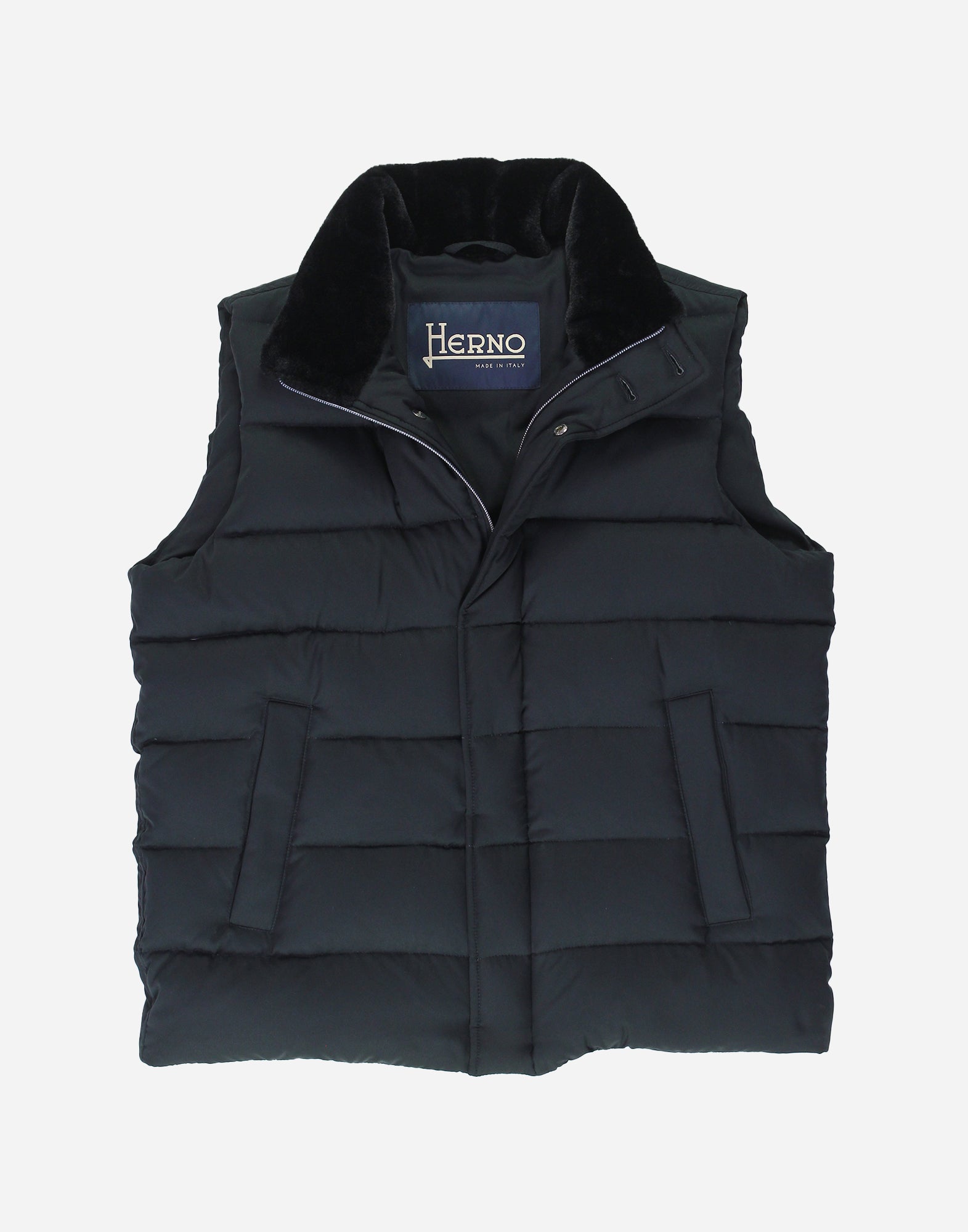 HERNO Technical Nylon Polar Tech Vest