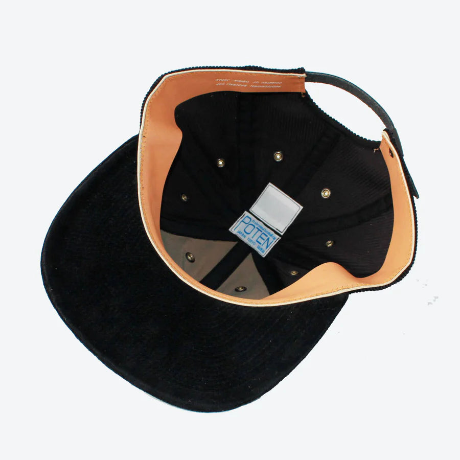 Poten Cole & Velvet Cap in Brown